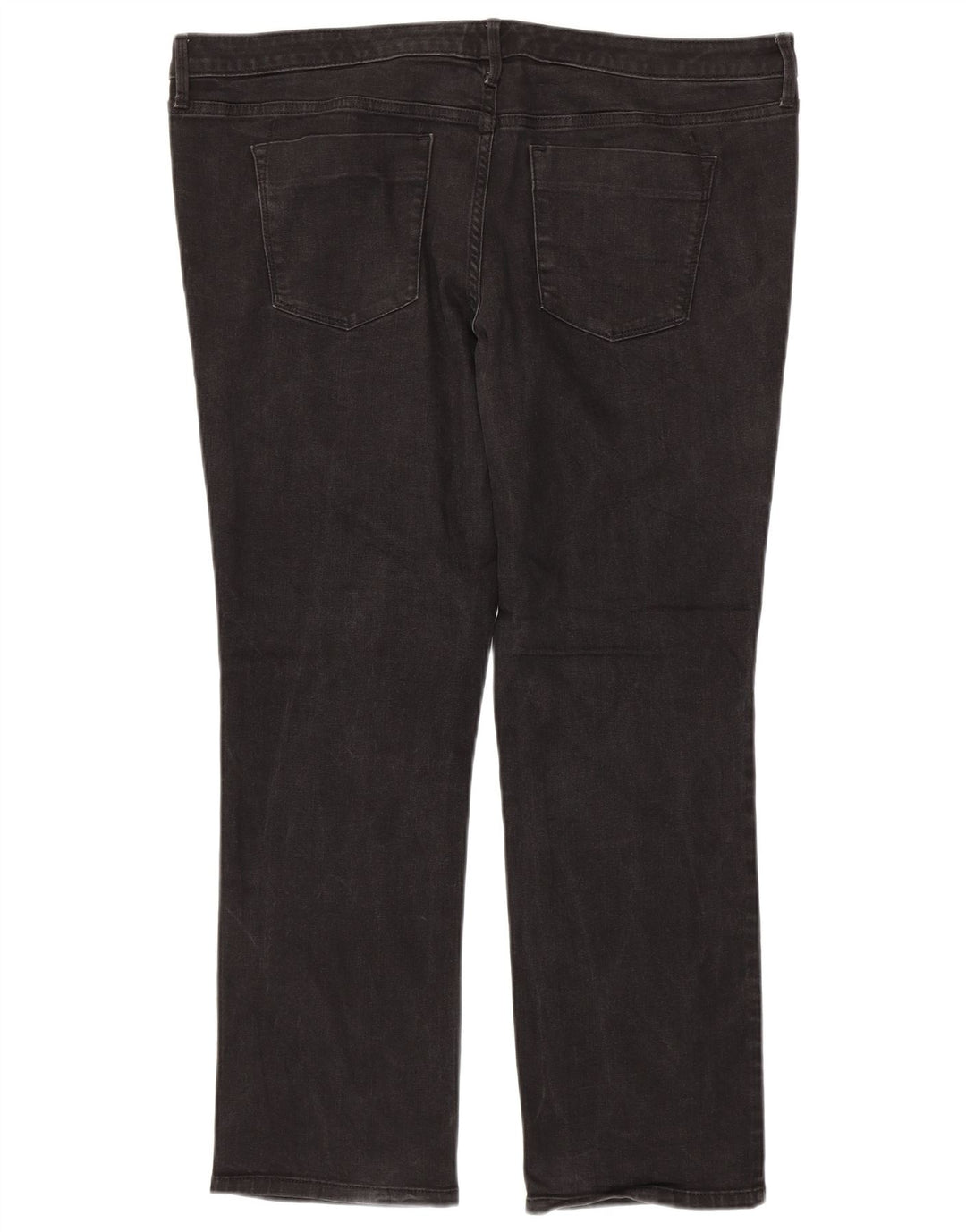 Mossimo Womens Super Strech Mid Rise Straight Jeans US 18 2XL W40 L29 Grey