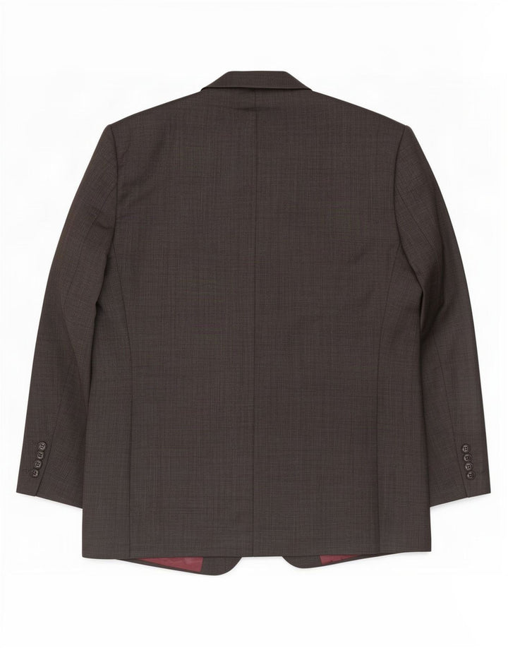 John Lewis Mens 2 Button Blazer Jacket UK 40 Large Grey Wool