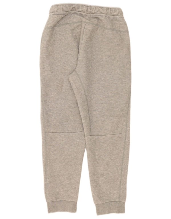 Nike Boys Tracksuit Trousers Joggers 12-13 Years Large Grey Flecked Cotton