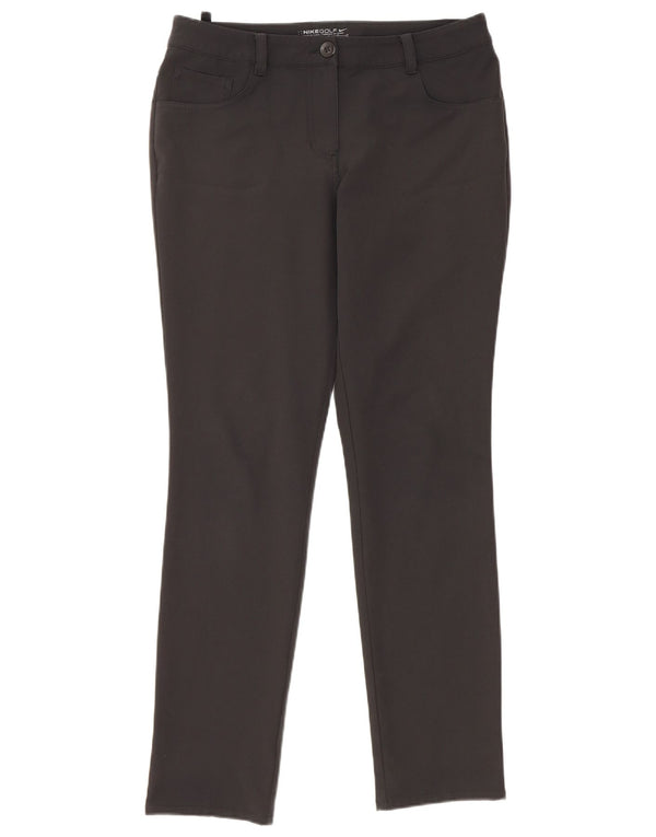 Nike Womens Golf Skinny Casual Trousers UK 12 Medium W32 L30 Black
