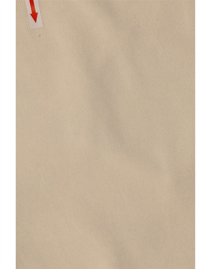 Zara Womens Long Sleeve Maxi Dress UK 12 Medium Off White Viscose