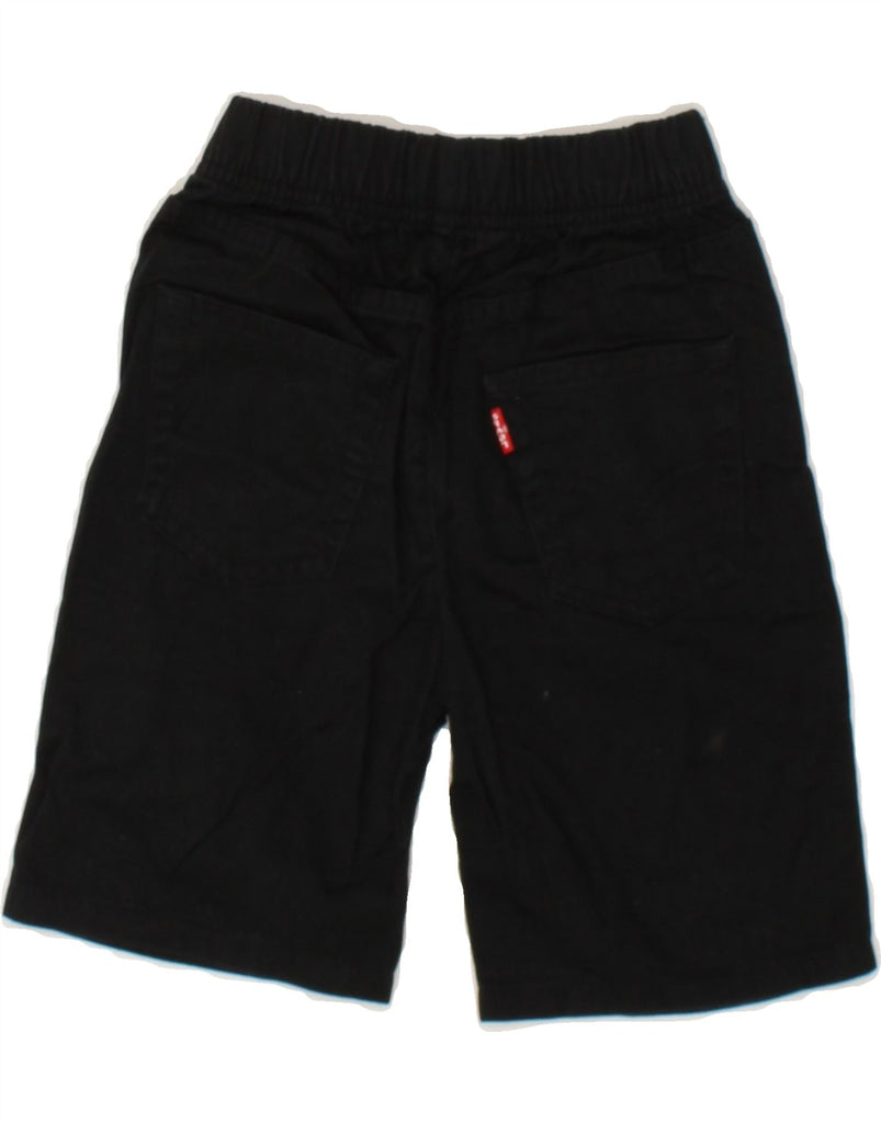 LEVI'S Boys Casual Shorts 4-5 Years Small W22 Black Cotton Vintage Levi's and Second-Hand Levi's from Messina Hembry 