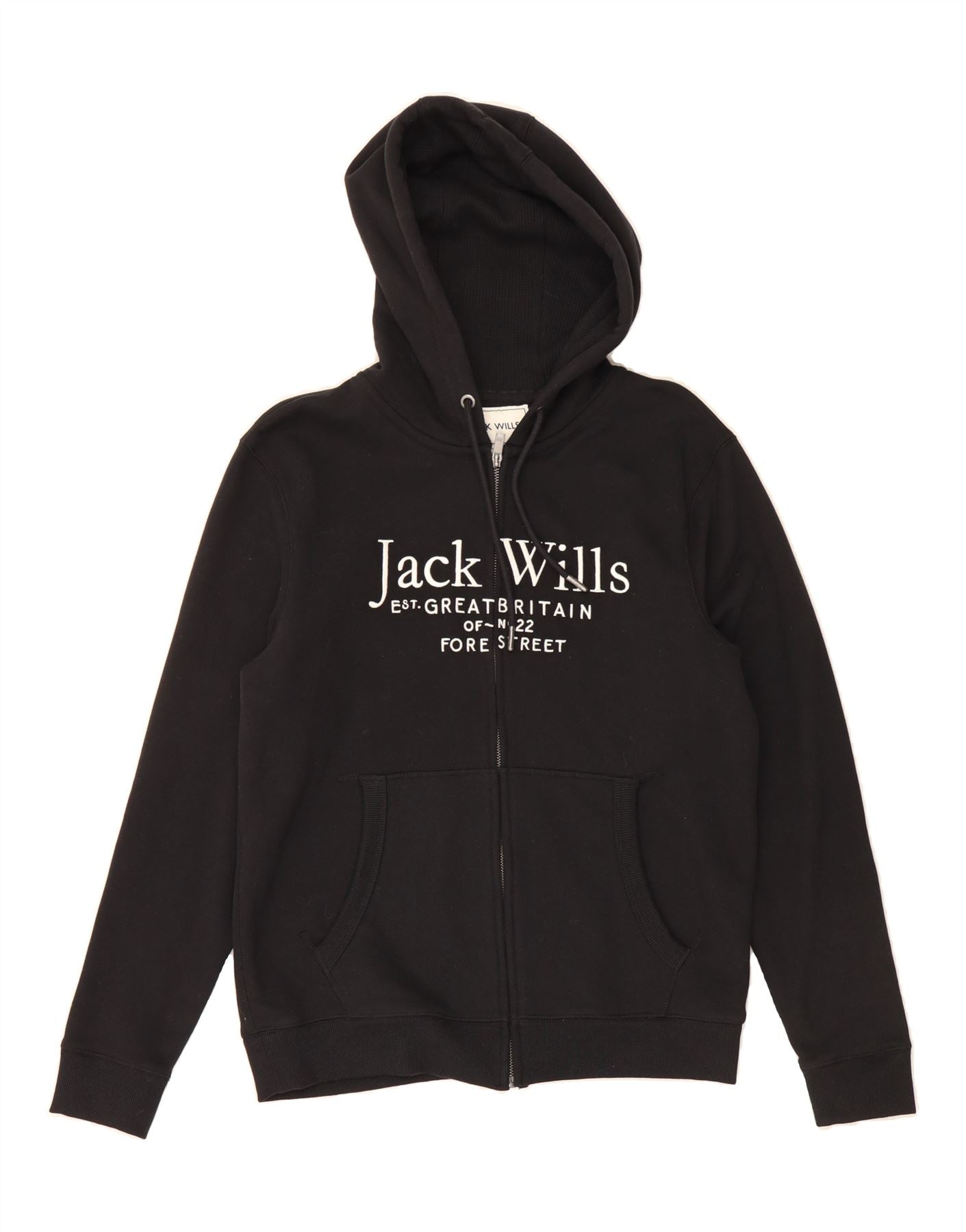 新品　BRIEFING CE BIAS LOGO JQ LS HIGHNECK JACK WILLS Mens Graphic Zip Hoodie Sweater Medium Black Cotton