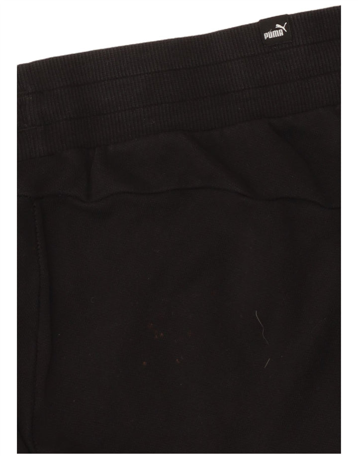 Puma Womens Tracksuit Trousers Joggers UK 14 Large Black Polyester