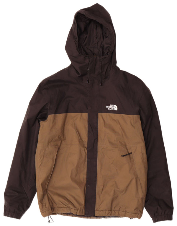 The North Face Mens Windbreaker Jacket UK 38 Medium Black Colourblock