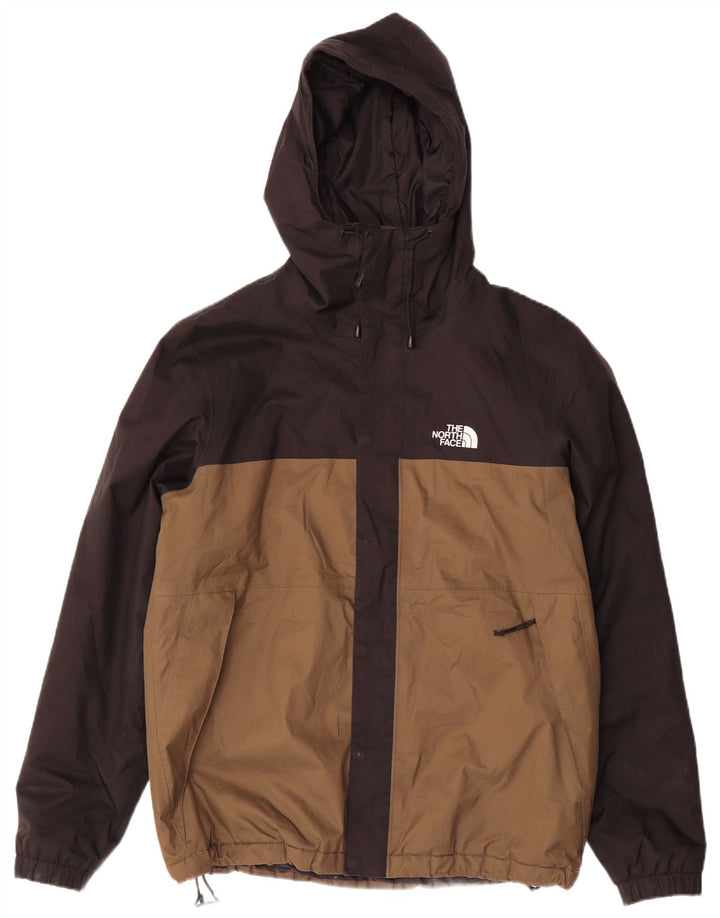 The North Face Mens Windbreaker Jacket UK 38 Medium Black Colourblock