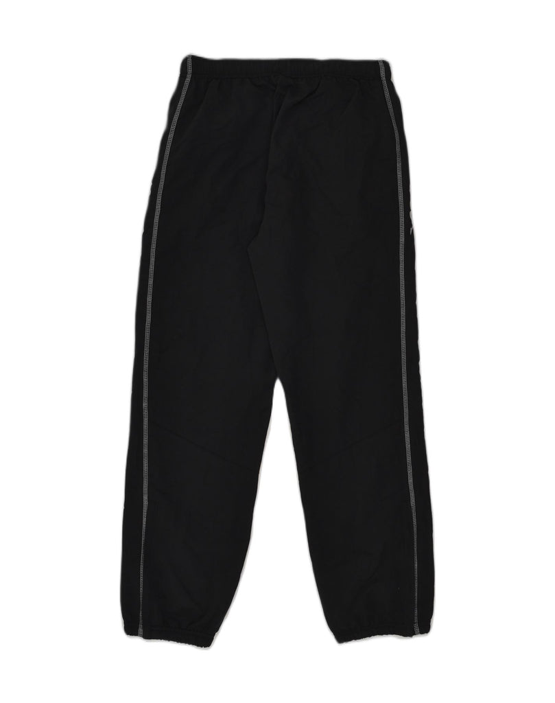 KAPPA Boys Tracksuit Trousers 12-13 Years Black Polyester | Vintage Kappa | Thrift | Second-Hand Kappa | Used Clothing | Messina Hembry 