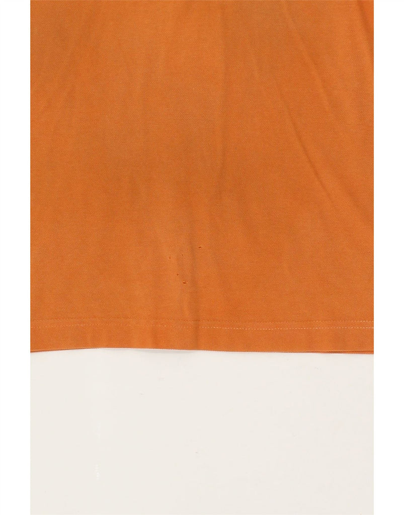 KAPPA Womens Polo Shirt UK 14 Medium Orange Cotton Vintage Kappa and Second-Hand Kappa from Messina Hembry 