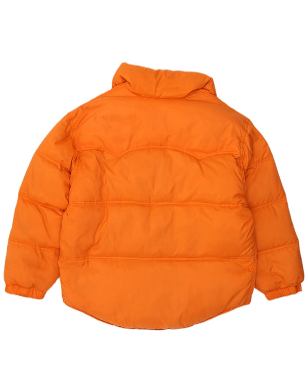 Cacao Mens Padded Jacket UK 40 Large Orange