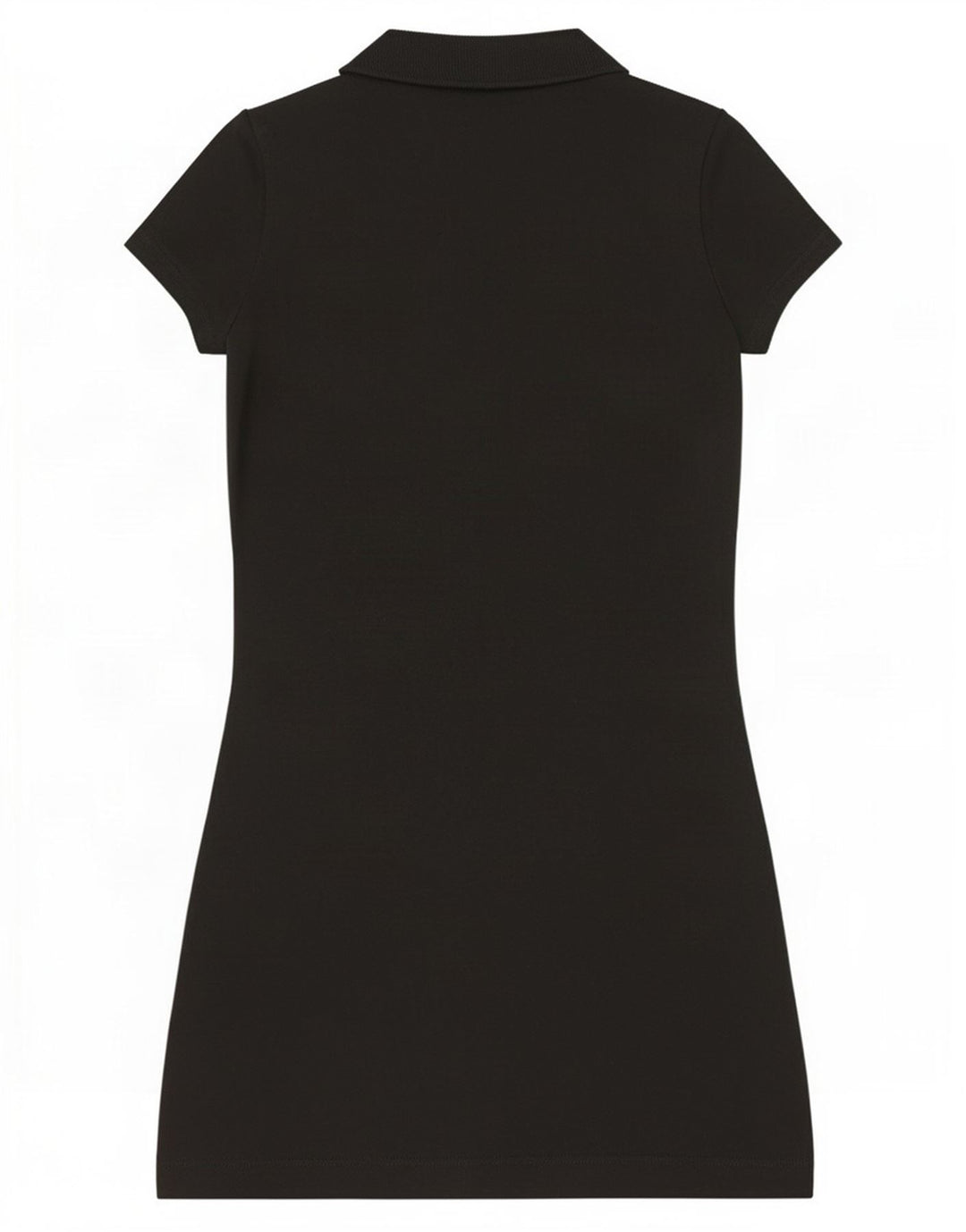 Lacoste Womens Polo Dress Size 34 Small Black