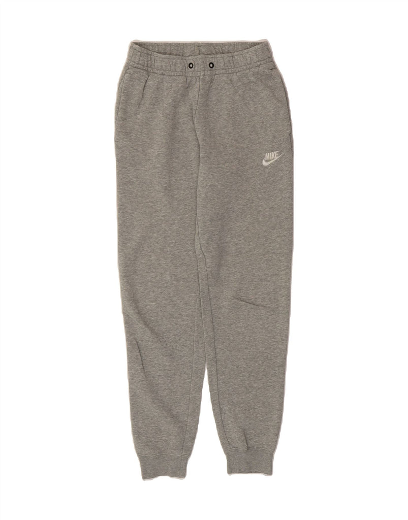 NIKE Womens Tracksuit Trousers Joggers US 6 XS Grey Cotton Vintage Nike and Second-Hand Nike from Messina Hembry 