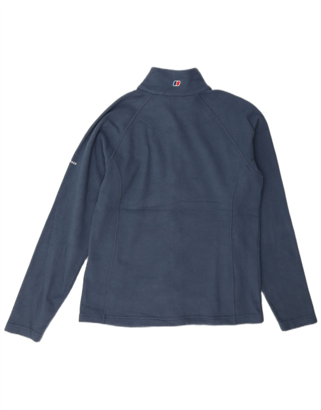 Berghaus Womens Fleece Jacket UK 14 Medium Blue Polyester