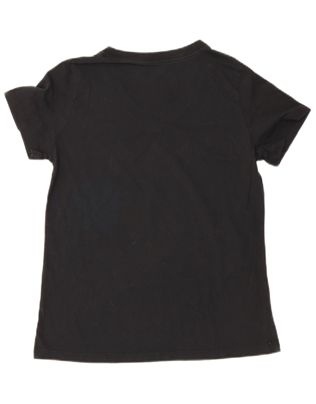 Nike Womens T-Shirt Top UK 12 Medium Black