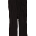 Massimo Dutti Womens Bootcut Chino Trousers W34 L32 Black Cotton