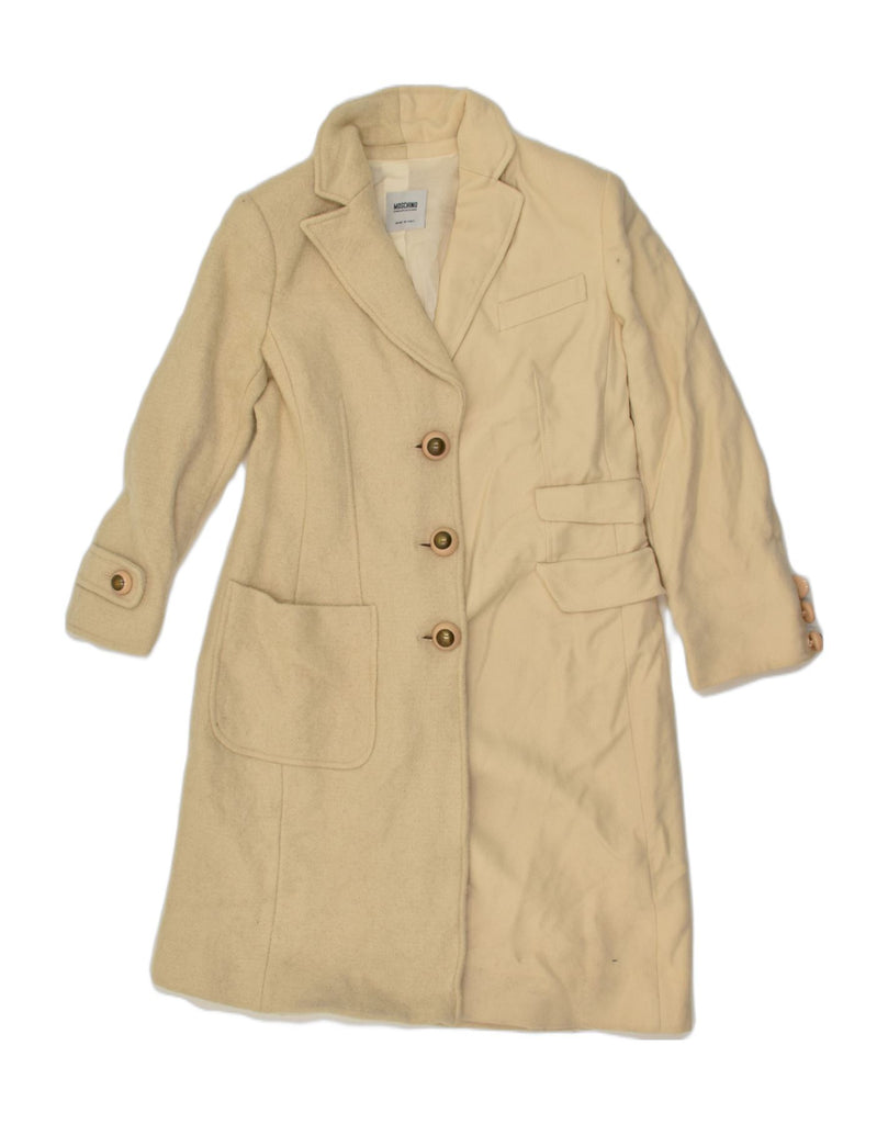 MOSSIMO Womens Overcoat UK 14 Large  Beige | Vintage Mossimo | Thrift | Second-Hand Mossimo | Used Clothing | Messina Hembry 