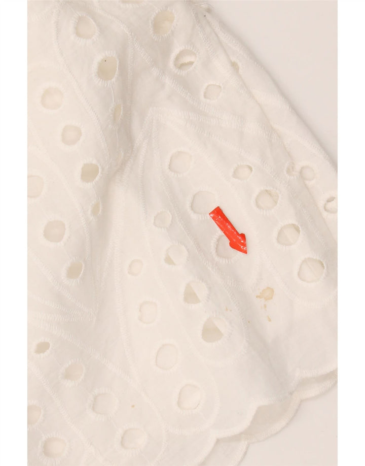 Zara Womens Shirt Dress UK 14 Medium White