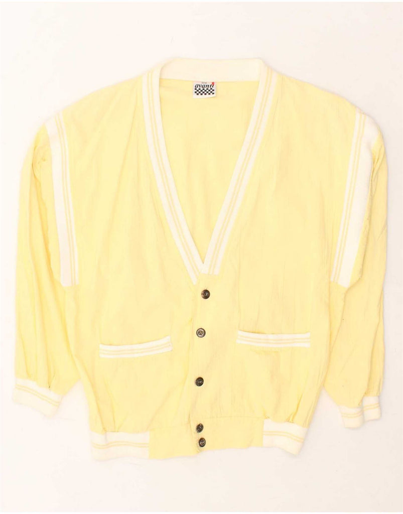 AVANTI Womens Bomber Jacket IT 48/50 XL Yellow Cotton Vintage Avanti and Second-Hand Avanti from Messina Hembry 