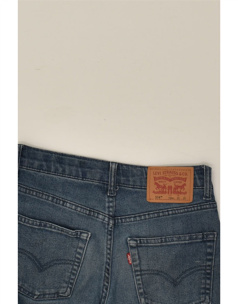 LEVI'S Boys 514 Straight Jeans 9-10 Years W25 L25 Blue Cotton | Vintage Levi's | Thrift | Second-Hand Levi's | Used Clothing | Messina Hembry 