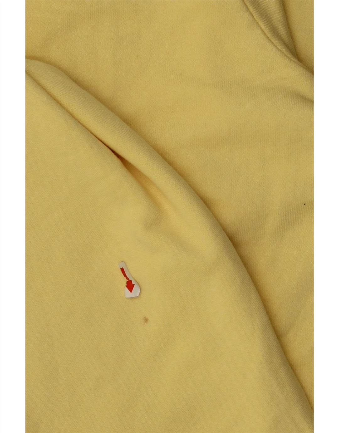 MARKS & SPENCER Womens Hoodie Jumper UK 18 XL Yellow Cotton Vintage Marks & Spencer and Second-Hand Marks & Spencer from Messina Hembry 
