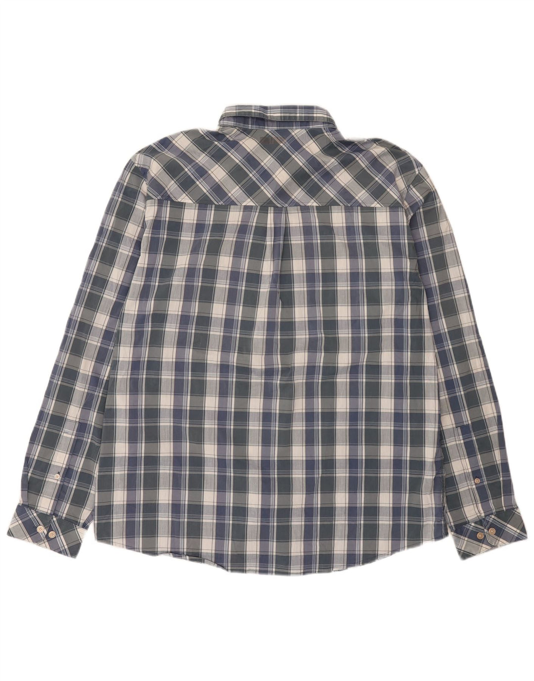 Rohan Mens Shirt XL Blue Check Polyester