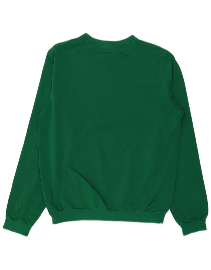 ERREA Mens Graphic Sweatshirt Jumper XL Green Cotton