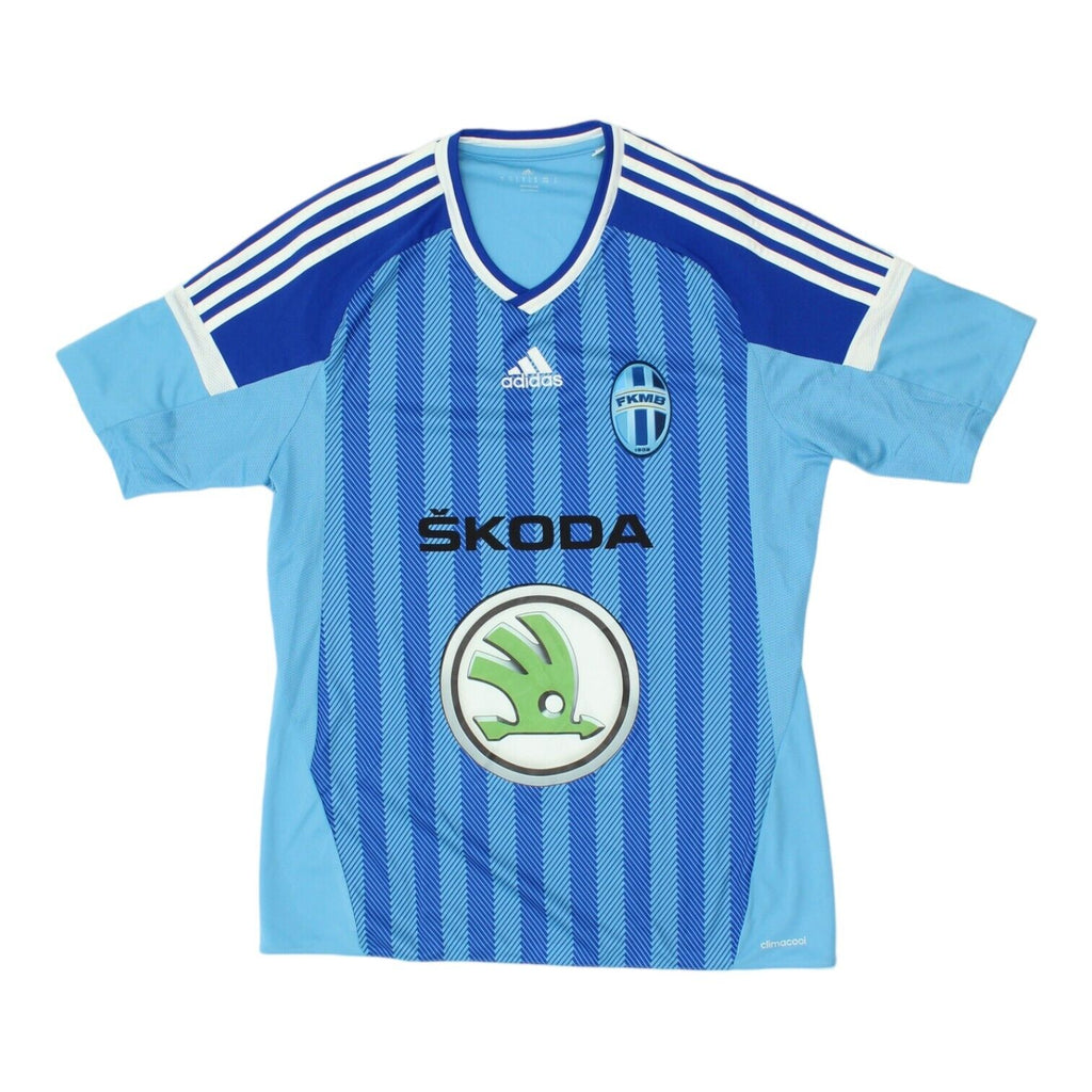 FK Mladá Boleslav 2015-16 Adidas Mens Home Shirt | Football Sportswear VTG | Vintage Messina Hembry | Thrift | Second-Hand Messina Hembry | Used Clothing | Messina Hembry 