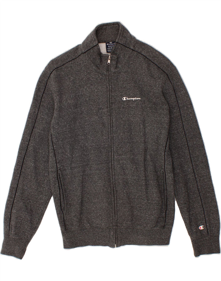 CHAMPION Mens Tracksuit Top Jacket Medium Grey Cotton Vintage Champion and Second-Hand Champion from Messina Hembry 