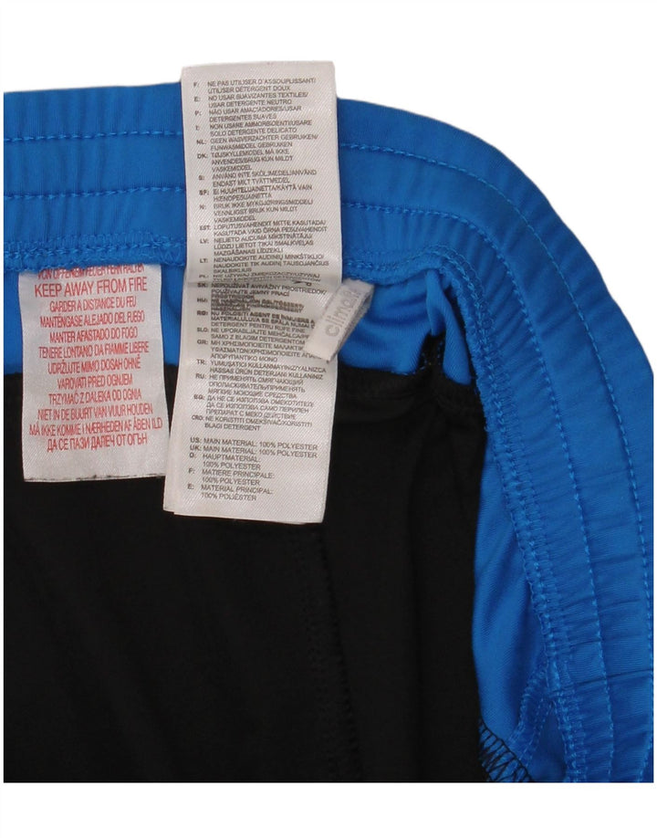 Adidas Boys Climalite Sport Shorts 13-14 Years  Black Colourblock Polyester
