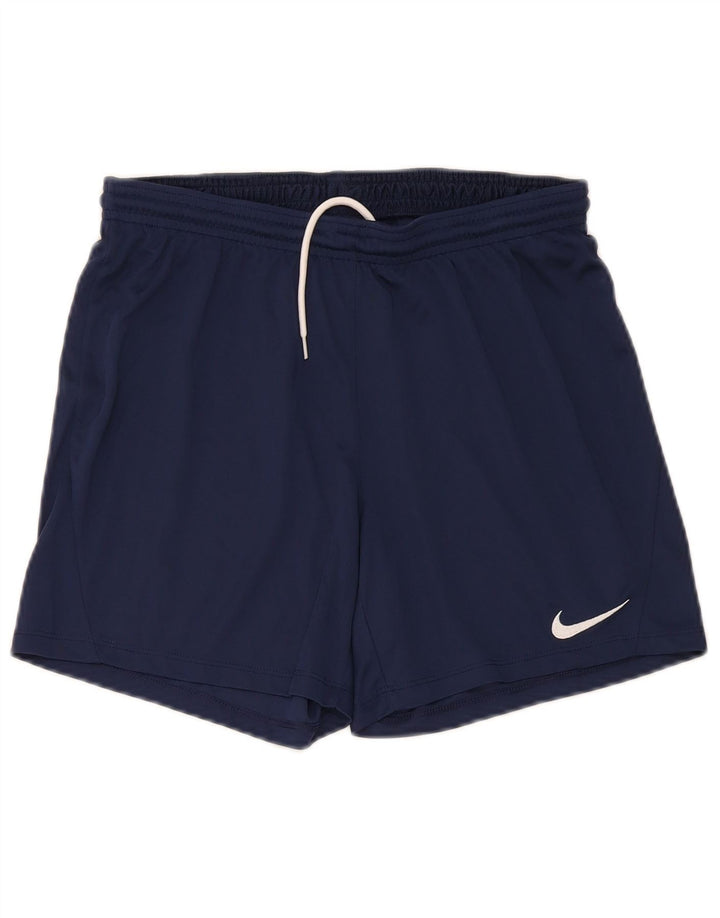 Nike Mens Dri Fit Sport Shorts Medium Navy Blue Polyester
