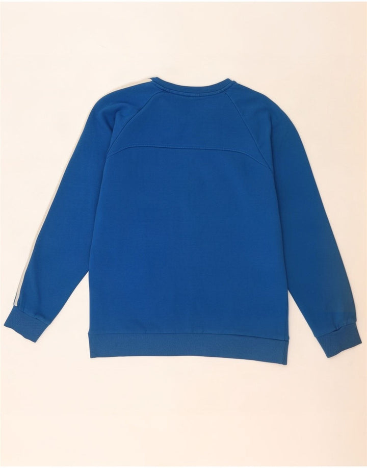 Adidas Mens Sweatshirt Jumper Large Blue Cotton
