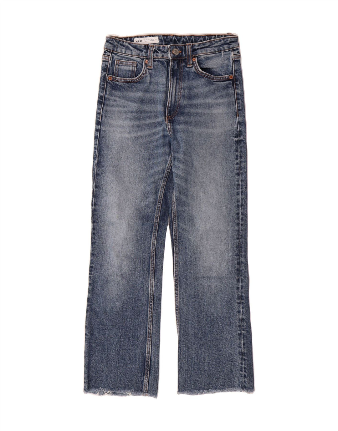 ZARA Womens Bootcut Jeans EU 34 2XS W24 L25 Blue Vintage Zara and Second-Hand Zara from Messina Hembry 