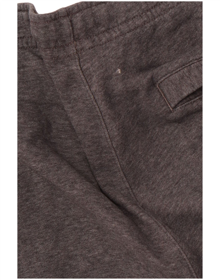 NIKE Mens Tracksuit Trousers Joggers Small Grey Cotton