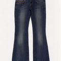 Tommy Hilfiger Womens Flared Jeans W29 L32 Blue Cotton