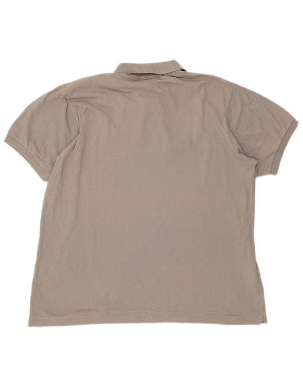 Lacoste Mens Classic Fit Polo Shirt Size 6 XL Grey Cotton