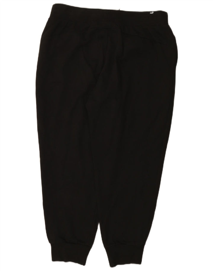 Puma Mens Tracksuit Trousers Joggers XL Black Cotton