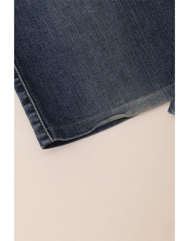 Wrangler Womens Flared Jeans W32 L32 Blue Cotton