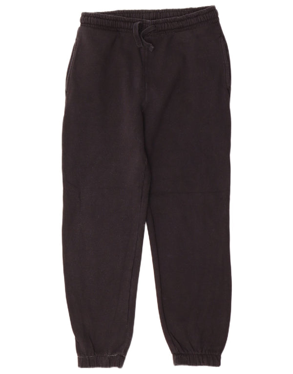 Marks & Spencer Boys Tracksuit Trousers Joggers 12-13 Years Black Cotton