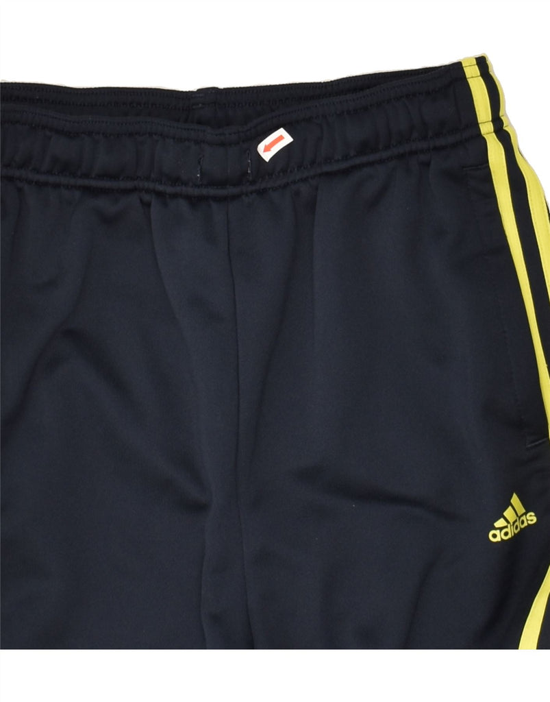 ADIDAS Boys Aeroready Graphic Tracksuit Trousers 13-14 Years Navy Blue | Vintage Adidas | Thrift | Second-Hand Adidas | Used Clothing | Messina Hembry 