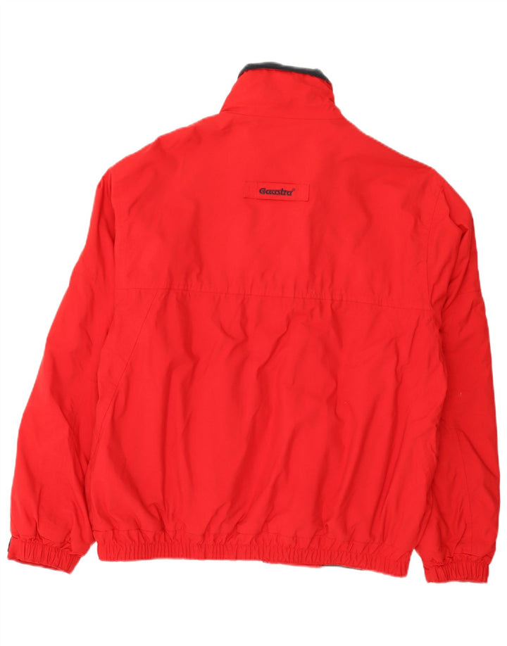 Gaastra Mens Windbreaker Jacket UK 38 Medium Red Nylon