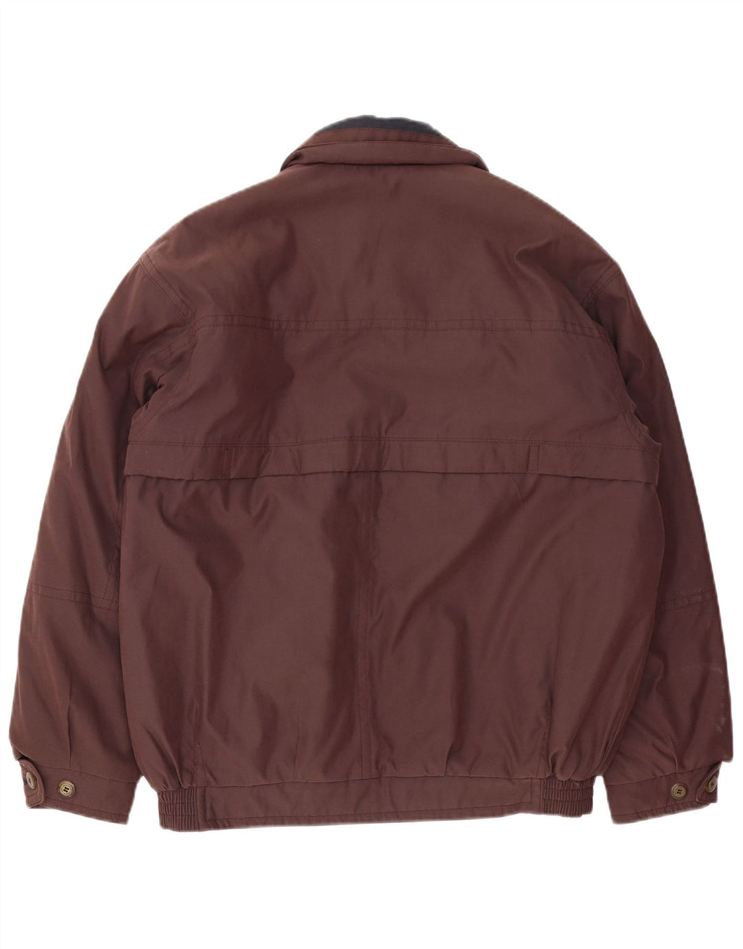 Nick Taylor Mens Bomber Padded Jacket IT 50 Large Brown Polyester