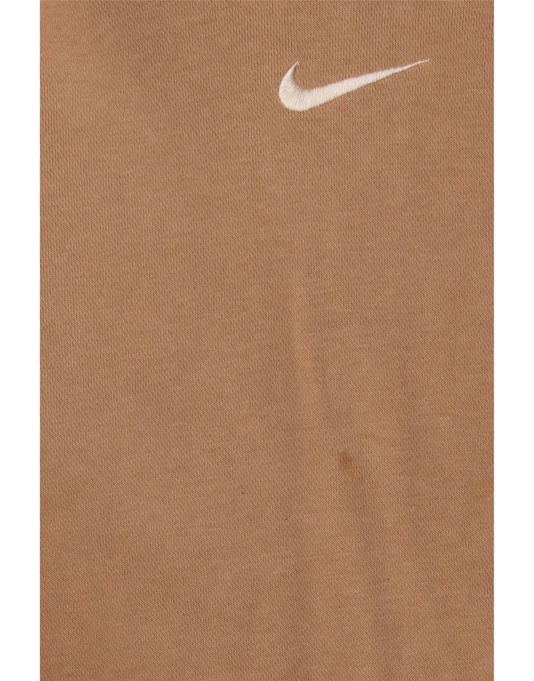 Nike Mens Loose Fit Hoodie Jumper Large Beige Cotton