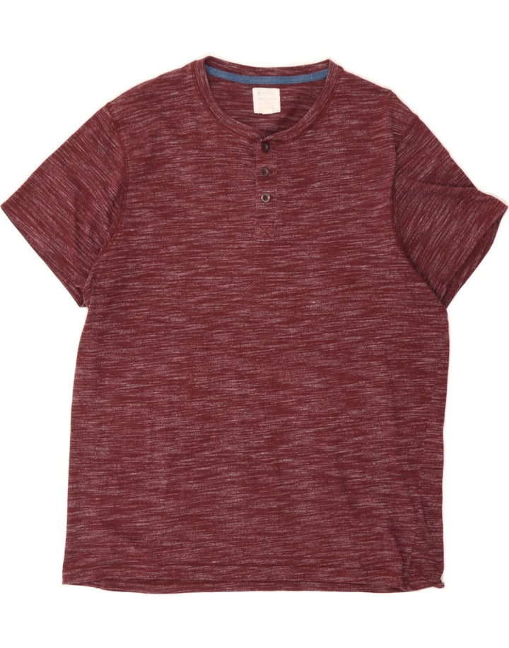 MOUNTAIN WAREHOUSE Mens T-Shirt Top Large Burgundy Cotton Vintage Mountain Warehouse and Second-Hand Mountain Warehouse from Messina Hembry 