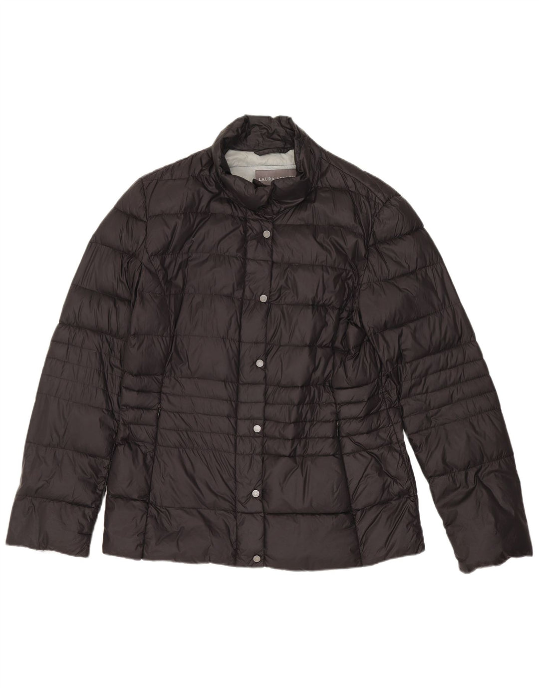 Laura Ashley Womens Padded Jacket UK 12 Medium Black