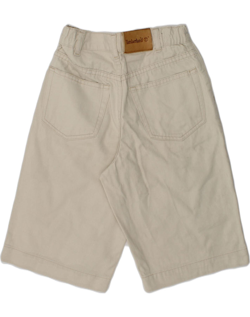 TIMBERLAND Boys Bermuda Shorts 9-10 Years W22 Beige Cotton | Vintage Timberland | Thrift | Second-Hand Timberland | Used Clothing | Messina Hembry 