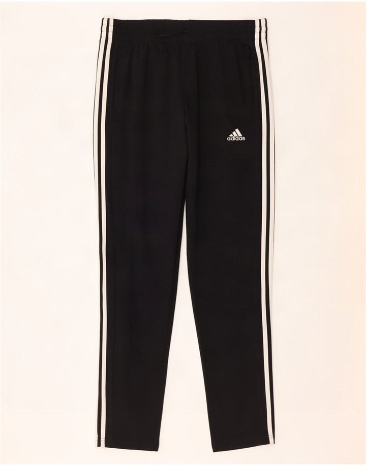 Adidas Mens Tracksuit Trousers Large Black Cotton