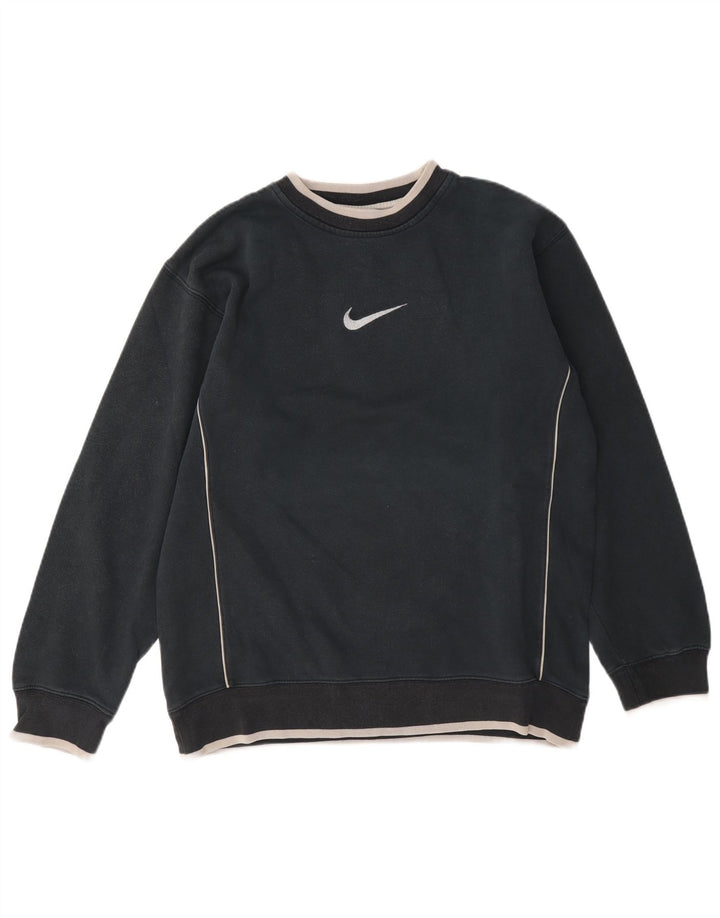 Nike Mens Sweatshirt Jumper Medium Grey Cotton