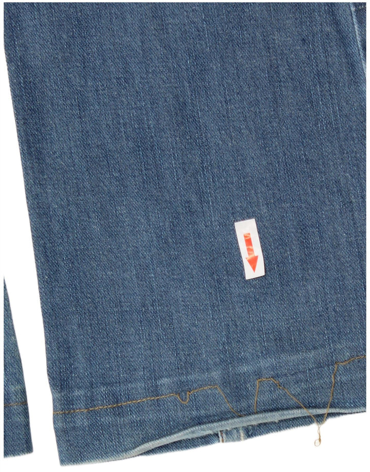 Daniele Alessandrini Womens Flared Jeans W29 L31 Blue Cotton