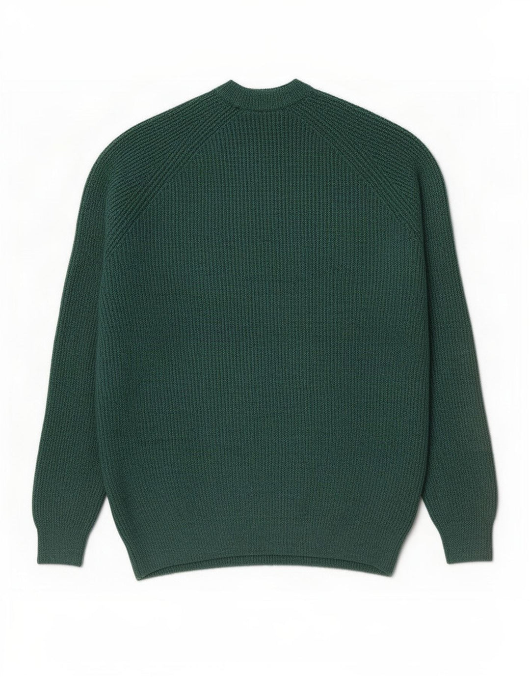 Marks & Spencer Mens Crew Neck Jumper Sweater XL Green Polyamide