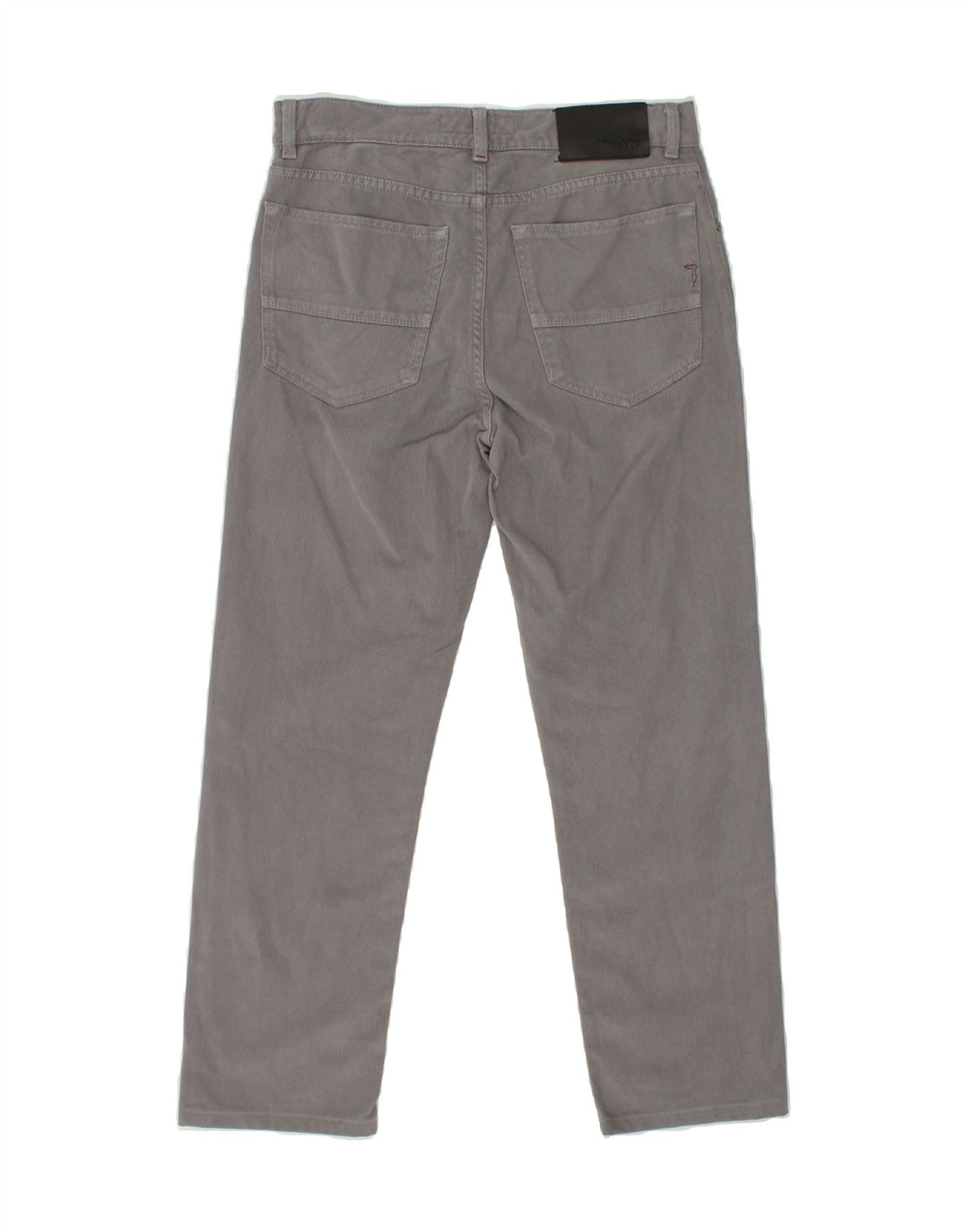 TRUSSARDI Mens Straight Jeans W32 L28  Grey Cotton Vintage Trussardi and Second-Hand Trussardi from Messina Hembry 