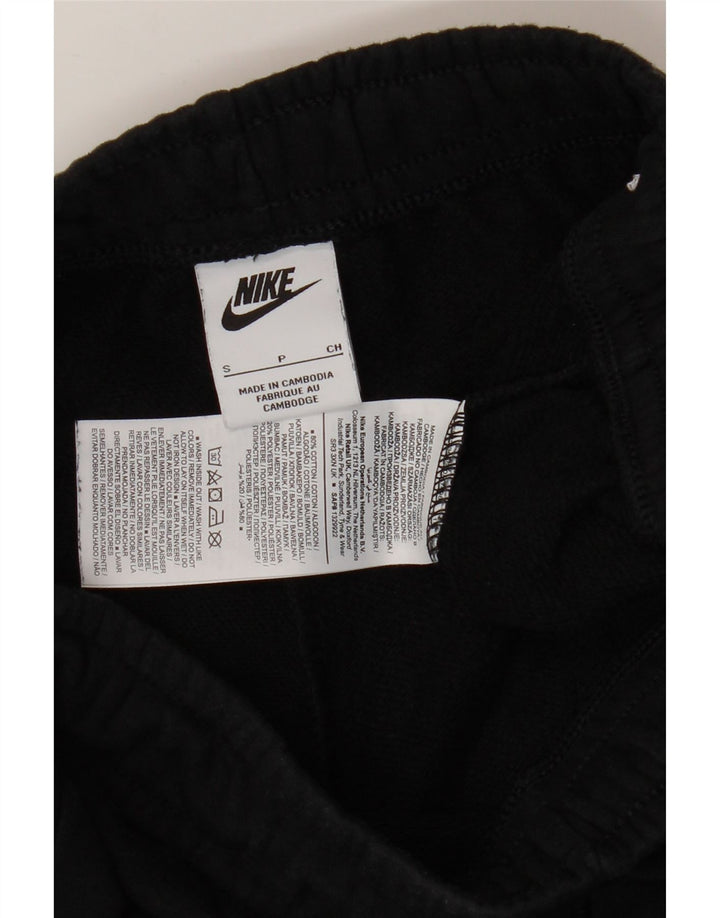 Nike Womens Tracksuit Trousers Joggers UK 8 Small  Black Cotton